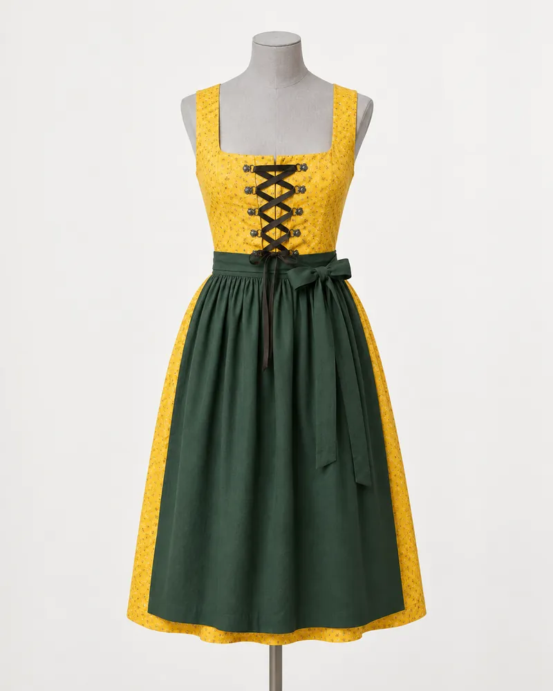 Dirndl Sonnwend, Midi 63 cm